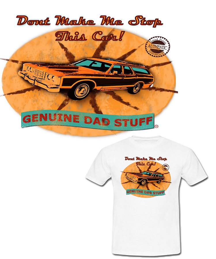 Genuine Dad Stuff Fathers Day T-shirt